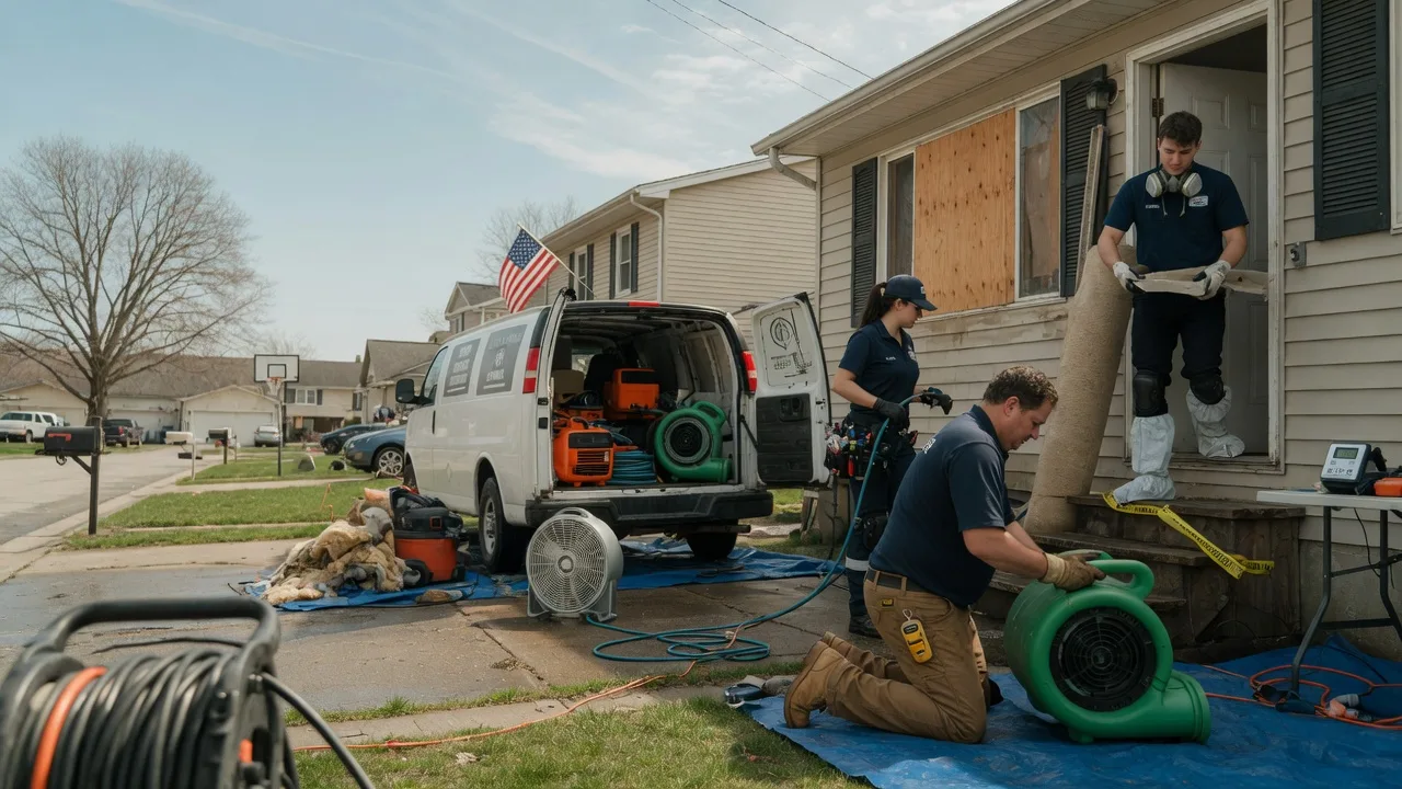 Water Damage Restoration in Kinta, OK near me
